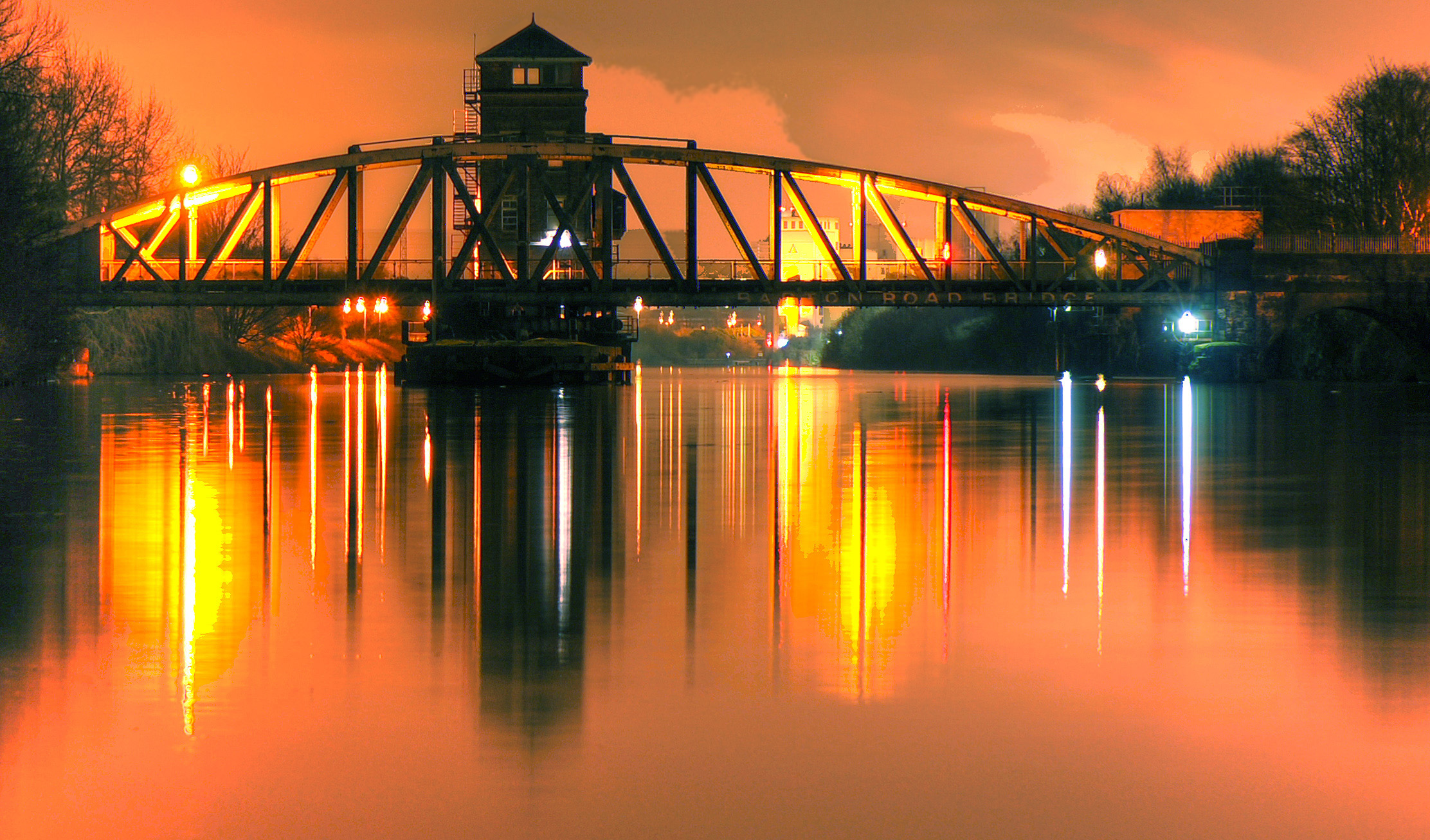 Barton Swinging Road Bridge